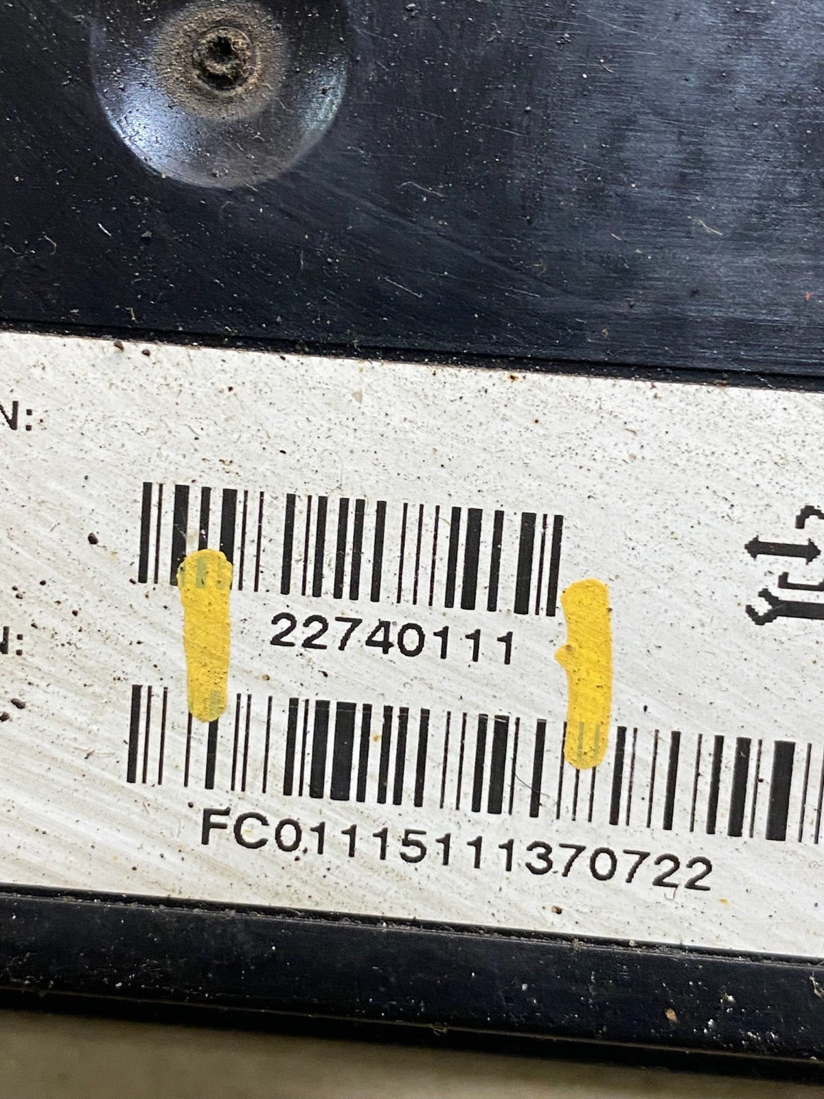 2011-2014 Cadillac Escalade Blind Spot Radar Sensor AH7397 DG2