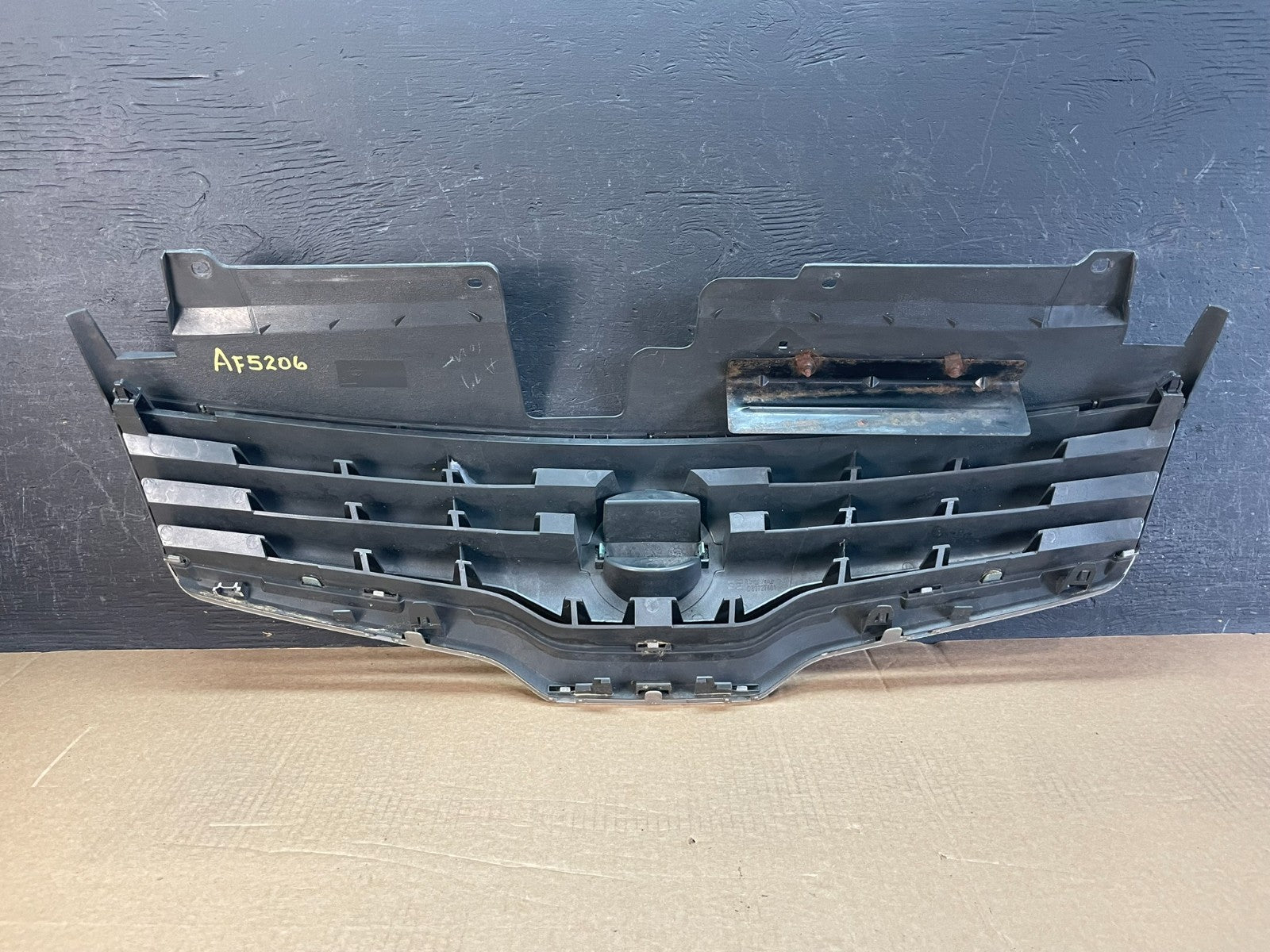 Sedan 2007 to 2009 Nissan Altima Front Upper Grill Grille Aftermarket af5206 DG5