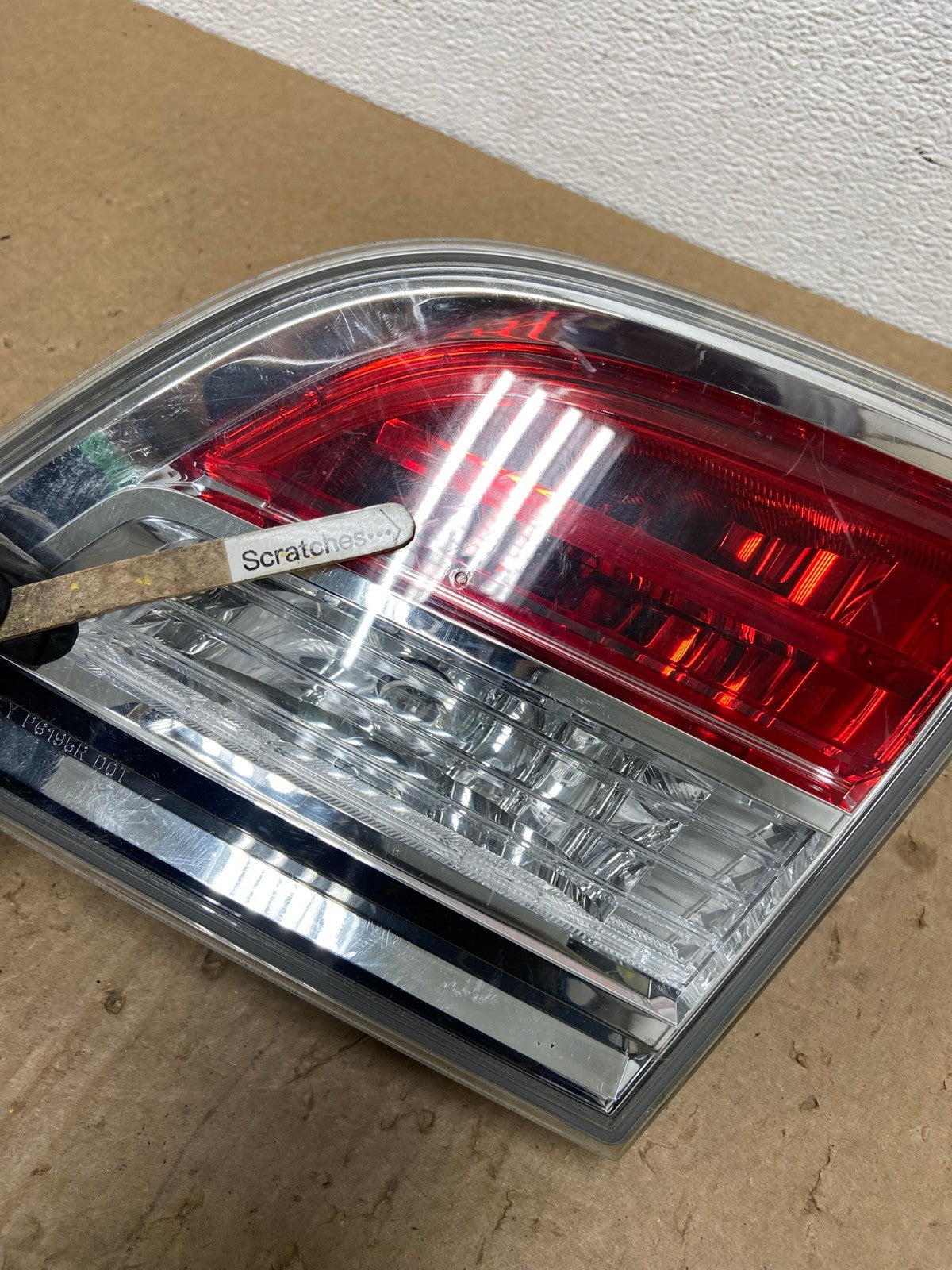 2007 2008 2009 Mazda Cx-9 Right Passenger Rh Side Inner Tail Light Oem AC1485 LK3