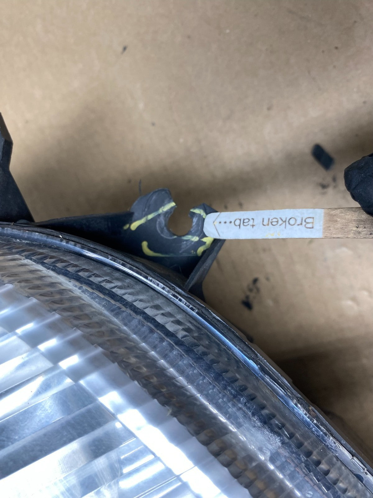 2005 to 2006 Mercedes Sprinter Headlight Left Driver Side Halogen DEPO AH3124 DW5