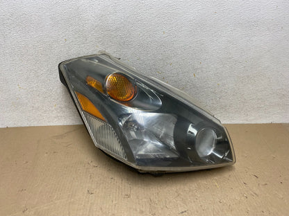 2004 to 2009 Nissan Quest Right Passenger RH Black Headlight TYC AH7652 DW0
