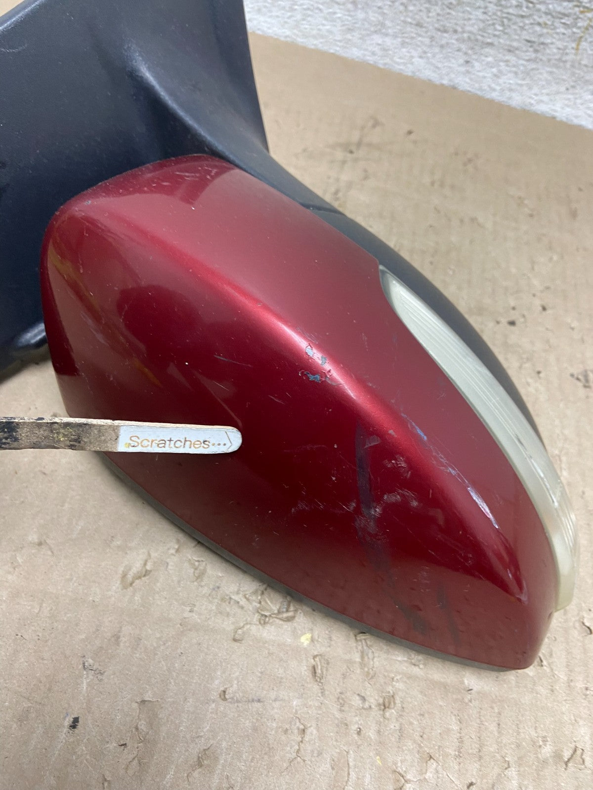 2013 - 2017 Ford Escape Right Passenger Power Door Heated Mirror AI2343 DG4