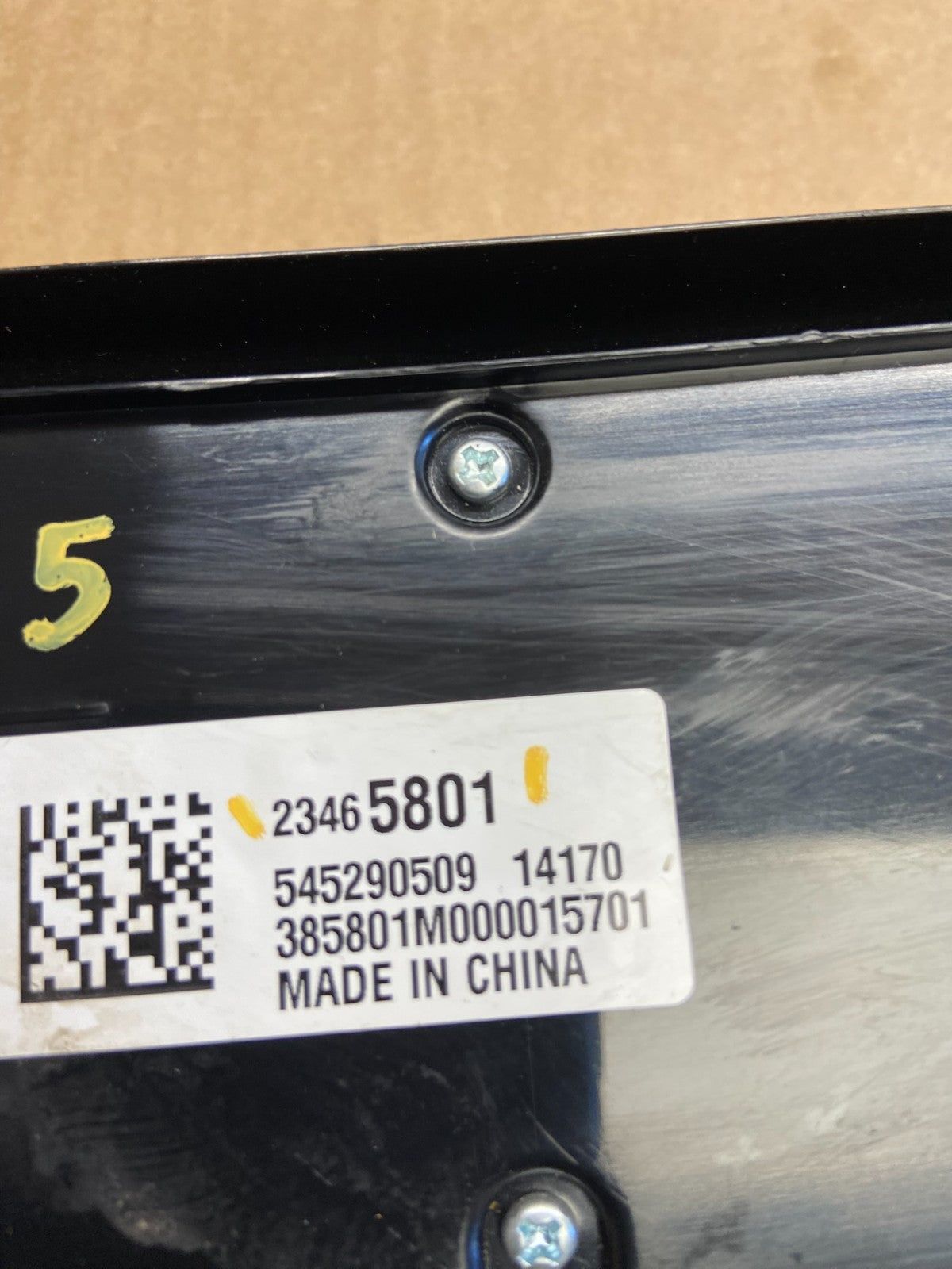 2014 2016 Chevrolet Malibu AC Heat Temperature Climate Control AD2075 DG5