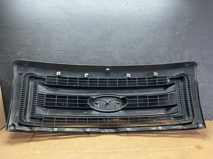2013 to 2014 Ford F150 Front Upper Grill Grille Black Oem AA9094 DG7