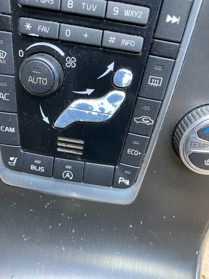 2011-2018 Volvo S60 Climate Control Radio Bezel Panel Trim AG6434 DG1