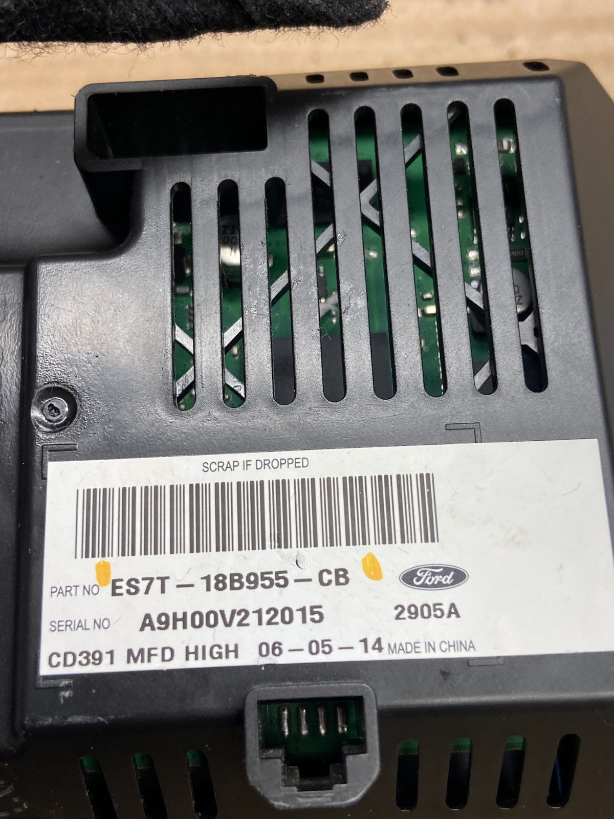 2014 to 2016 Ford Fusion 4.2" Radio Information Display Screen af1827 DG4