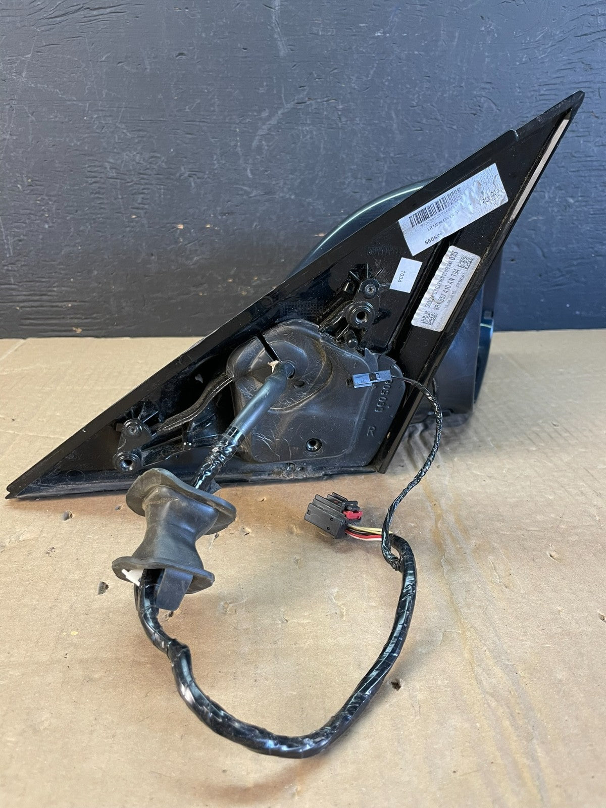 2009 to 2012 Audi Q5 Right Passenger Side Door View Power Mirror AC9802 DG4