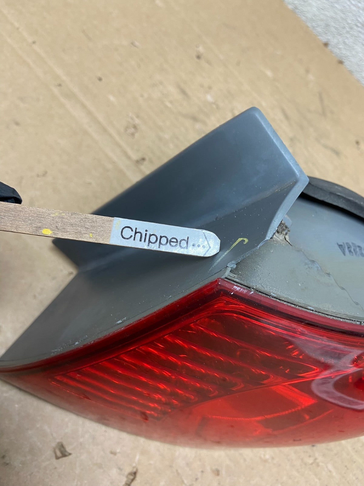 2007 to 2010 Hyundai Elantra Sedan Right Passenger Side Tail Light AB4697 LK4