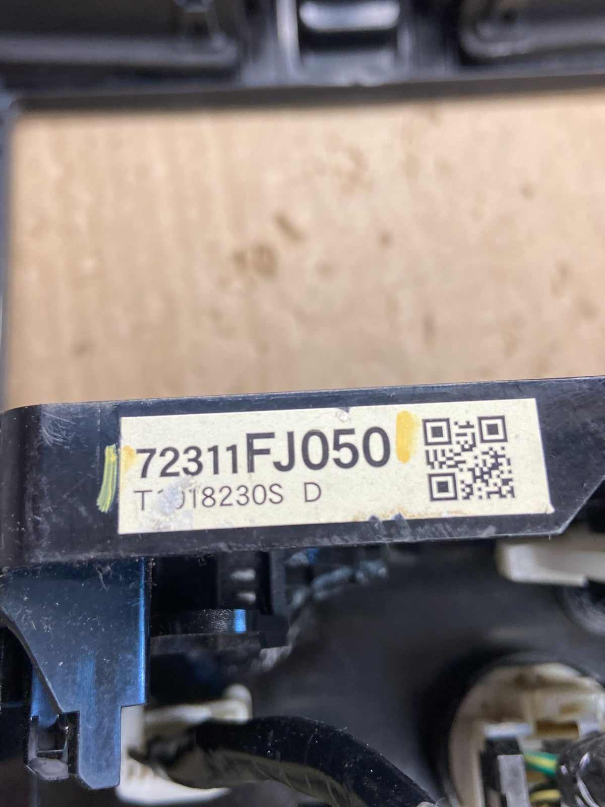 2012 to 2014 Subaru Impreza Control Climate Radio Panel Bezel Trim ae1763 DG6