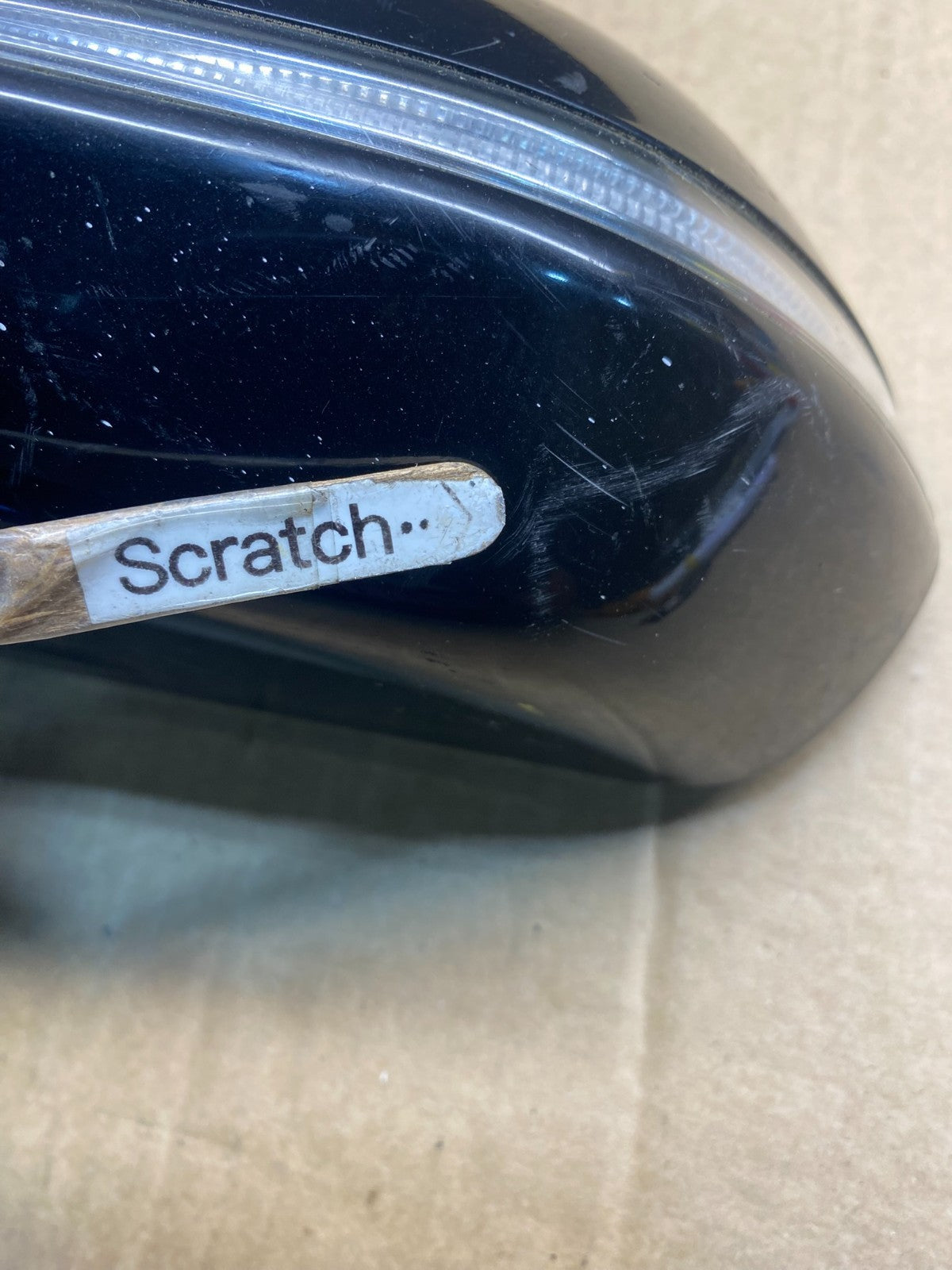2015 - 2017 Hyundai Sonata Left Driver View Turn Signal Door Mirror AG7118 DW6