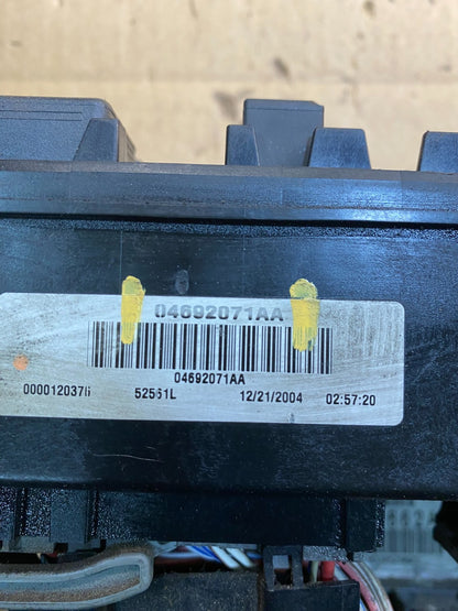 2005 Jeep Grand Cherokee Fuse Box Multi-Function Relay Module Bcm AB4091 DG6
