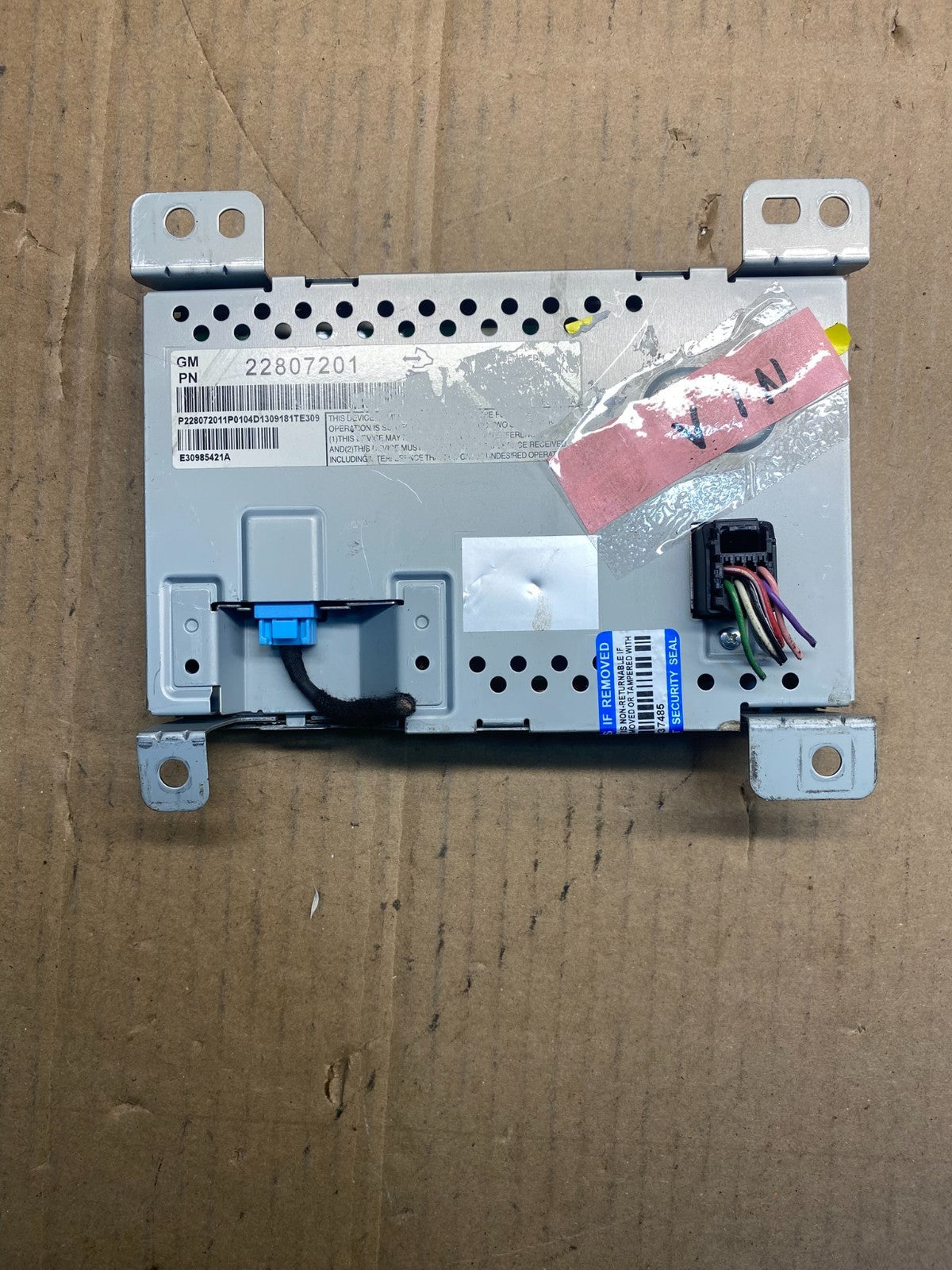 2012 - 2017 Chevrolet Equinox Radio Display Screen Information Dash Oe AB4310 DG5