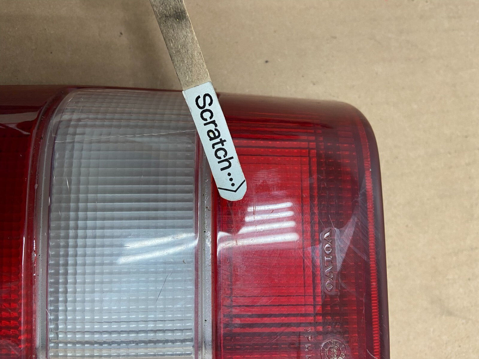 1993 to 1994 Volvo 850 Sedan Right Passenger RH Side Inner Tail Light E1048 OEM4
