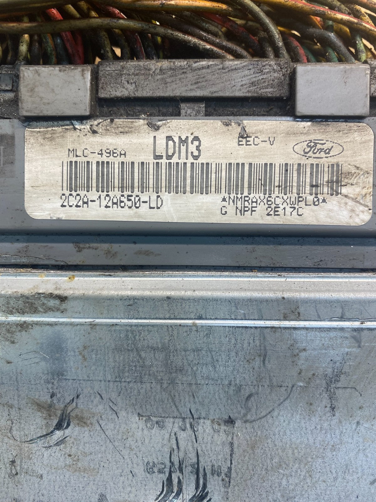 2000 Ford Van E250 E350 Diesel Engine Control Module 2C2A-12A650-LD AA1769 DG2