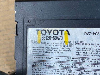 2008 - 2011 Lexus LX570 CD DVD Player Radio Receiver 86120-60a70 N5282 PS8