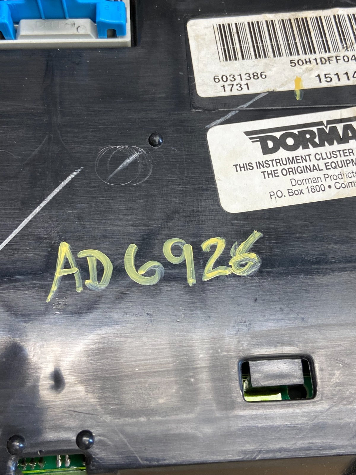 2003 to 2006 Chevrolet Silverado Yukon Cluster Gauge Speedometer AD6926 DG7