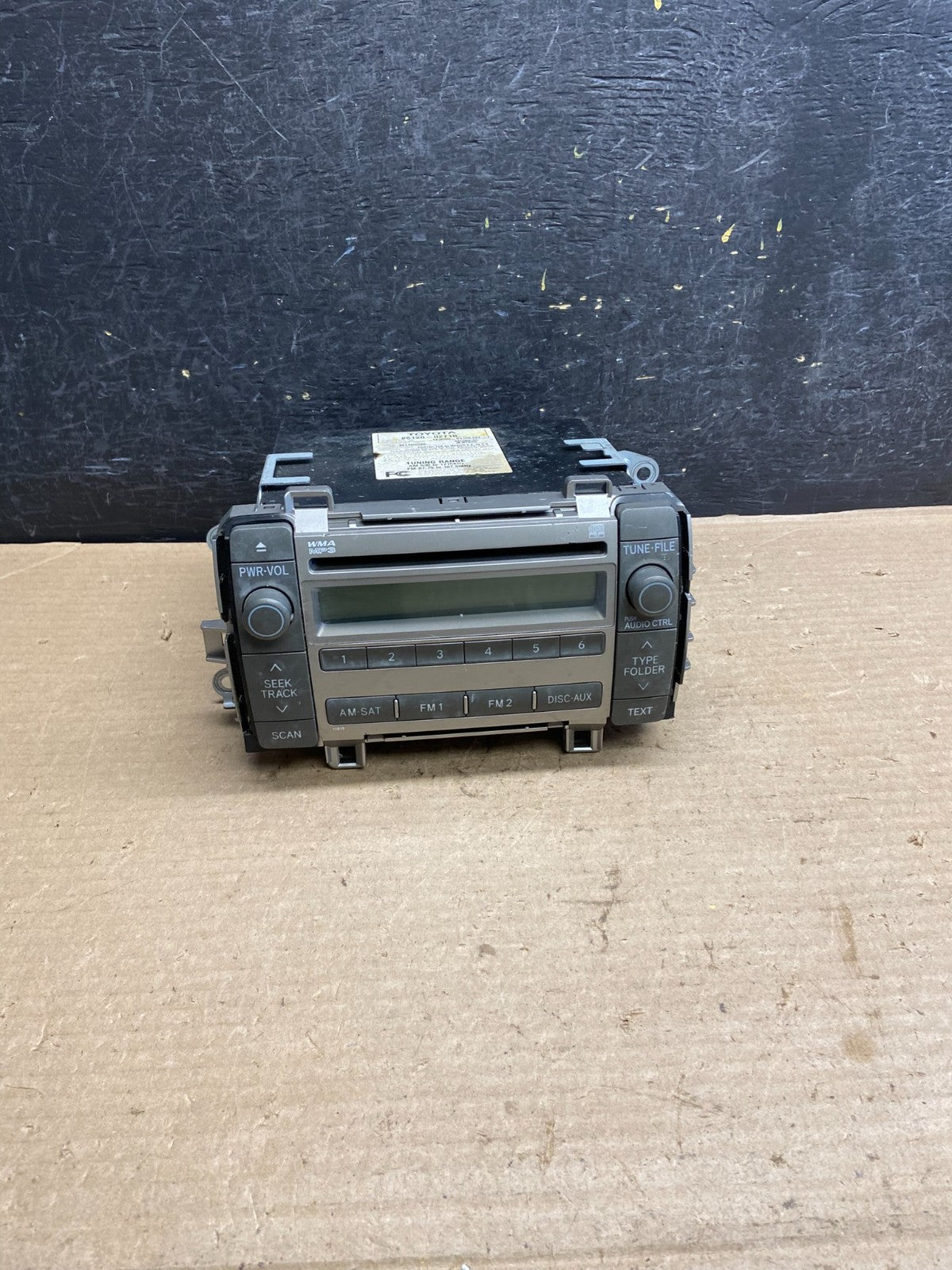 2009 to 2010 Toyota Corolla Matrix Radio AM/FM CD Player ah3901 DG0