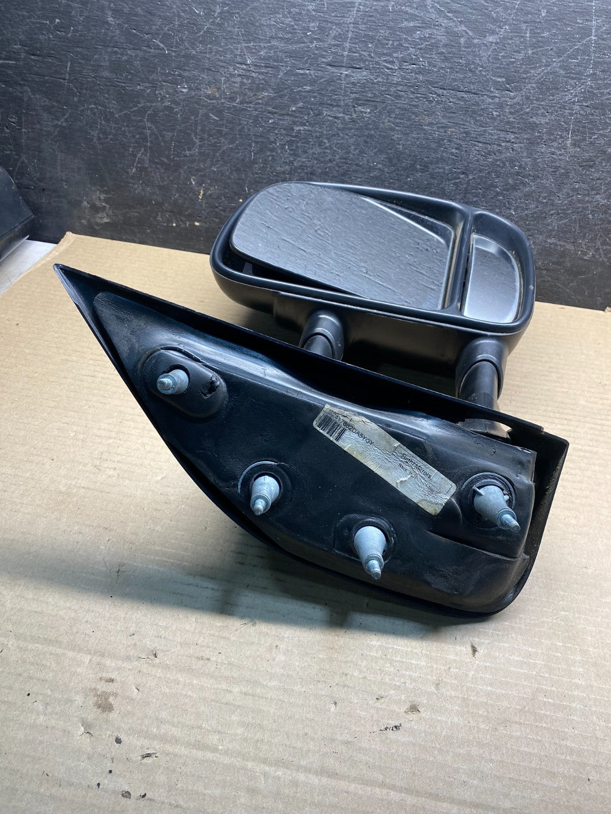 2002-2008 Ford E150 E250 Van Right Passenger Door View Two Arm Mirror AH9690 DG4