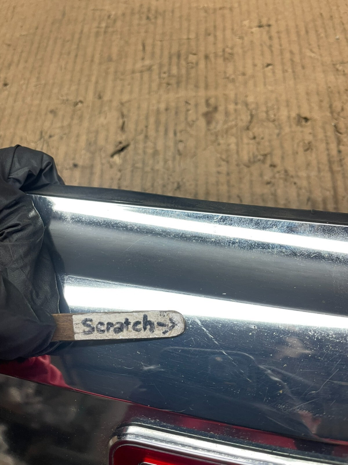 2010-2015 Gmc Terrain Lift Gate Handle Trim Back Up Camera Chrome Panel M6120 DG3