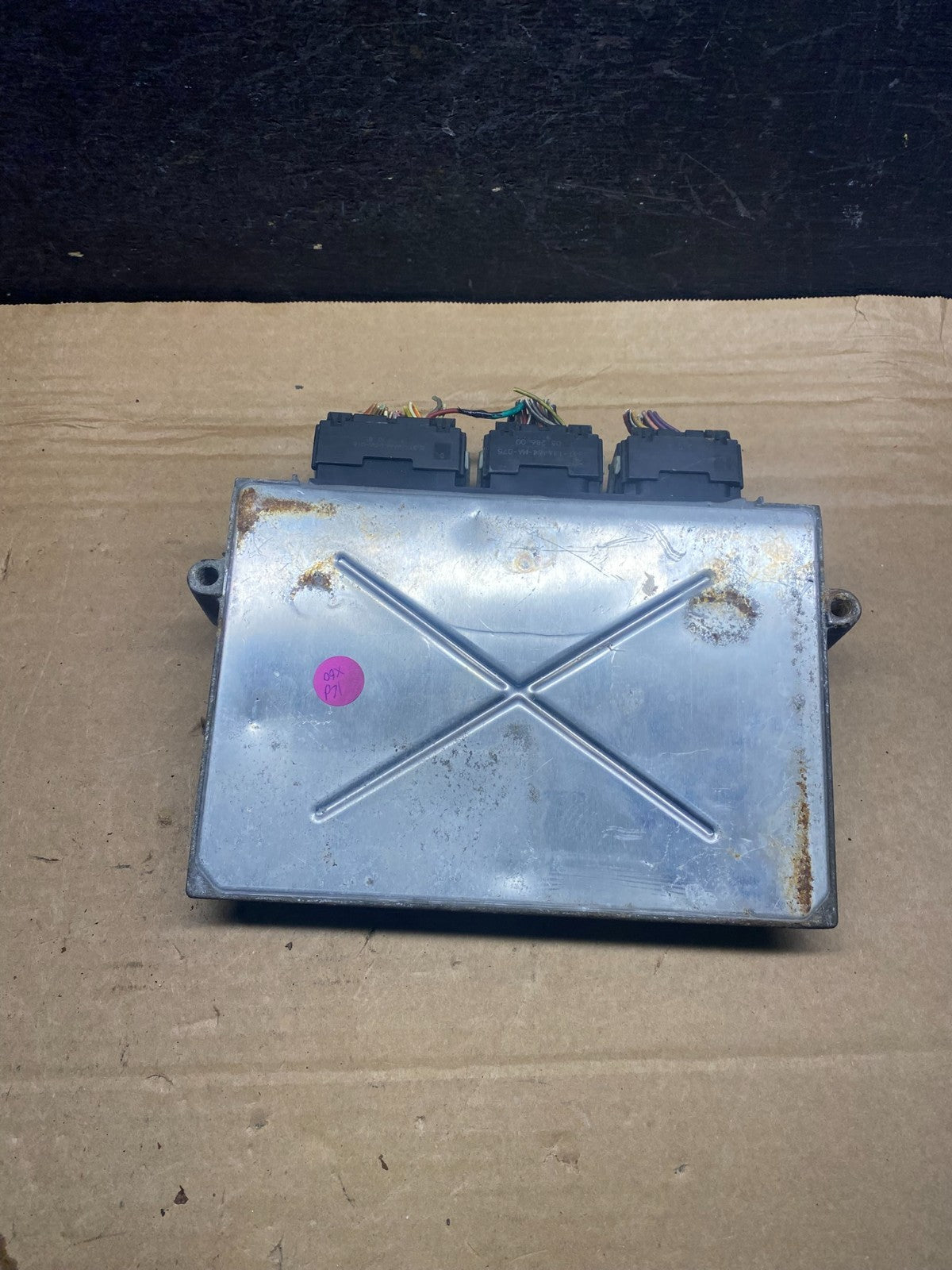 2009 Ford Crown Victoria Engine Control Unit ECU Computer Module AH4867 DW1