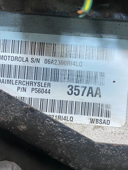 2002 Jeep Grand Cherokee 4.0L Engine Computer Module ECU ECM AF6825 DW2