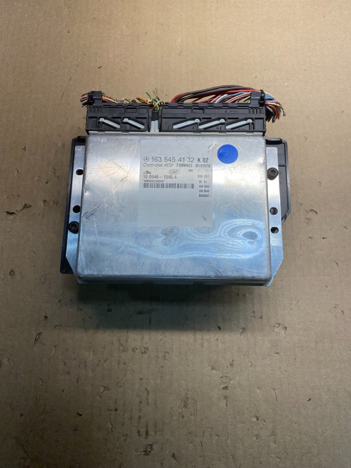 1998 2000 Mercedes Benz ML320 Engine Computer Ecu Ecm AC0706  DG1