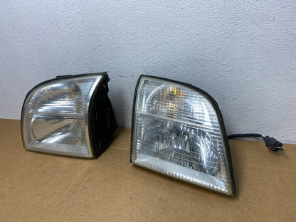 2002-2005 Mercury Mountaineer Left+Right Side Halogen Headlights AD4501 DW1