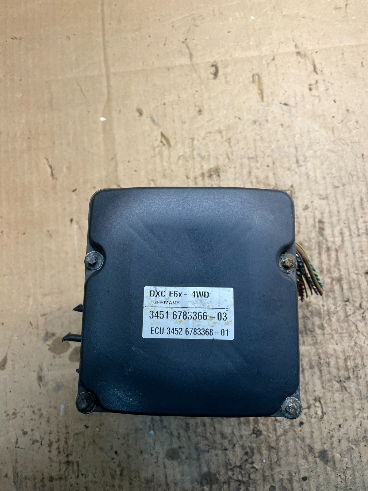 2008 to 2010 BMW 5-Series ABS Anti-Lock Brake Pump 3451 6783366-03 OEM W6808  DG4
