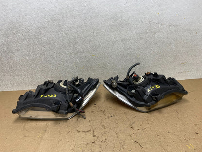2005 2006 2007 Nissan Pathfinder Halogen Headlights Left+Right Oem X2433 DW10