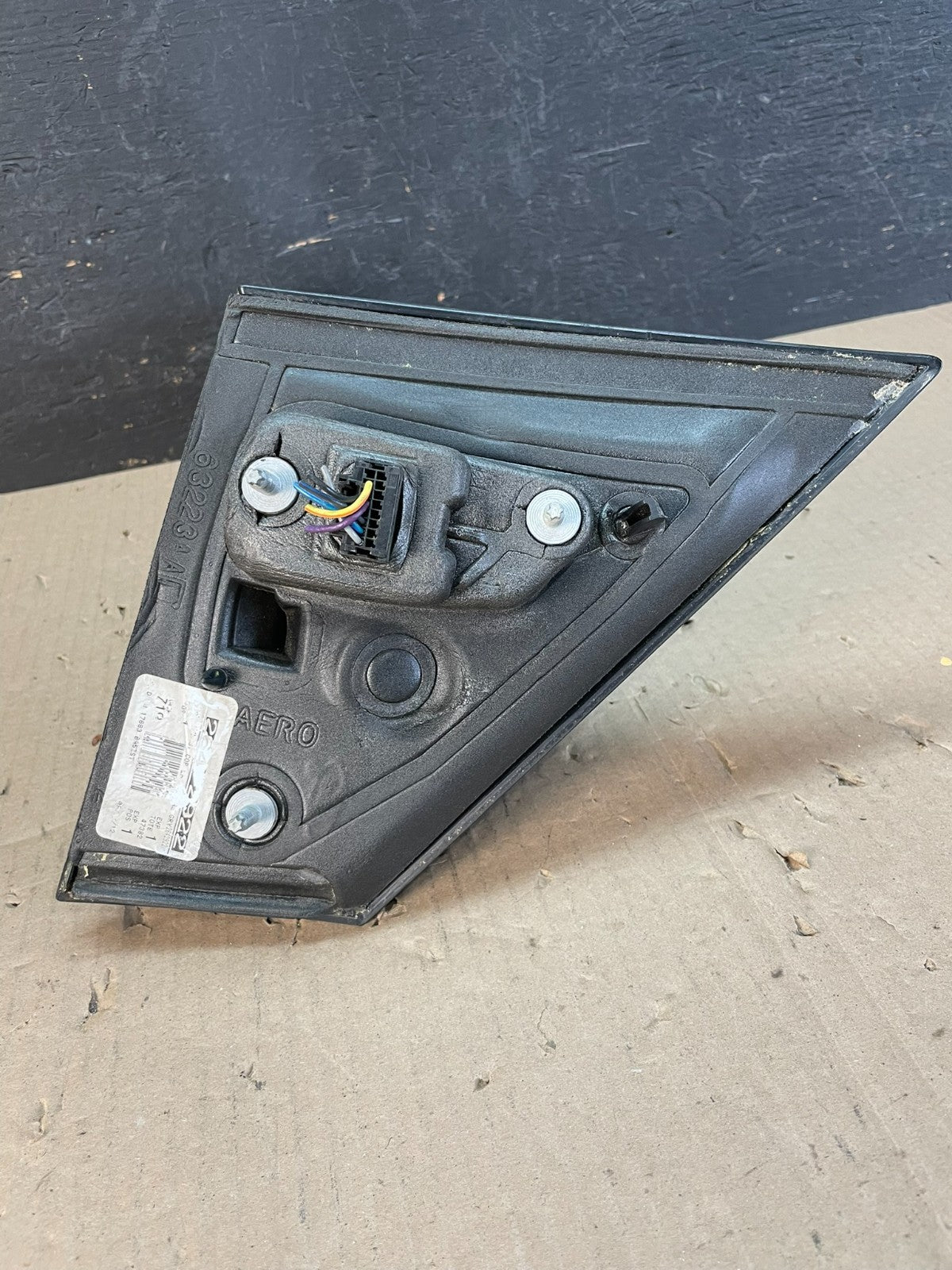 2011 to 2014 Ford Edge Left LH Side View Door Heated Mirror AD8680 DW4