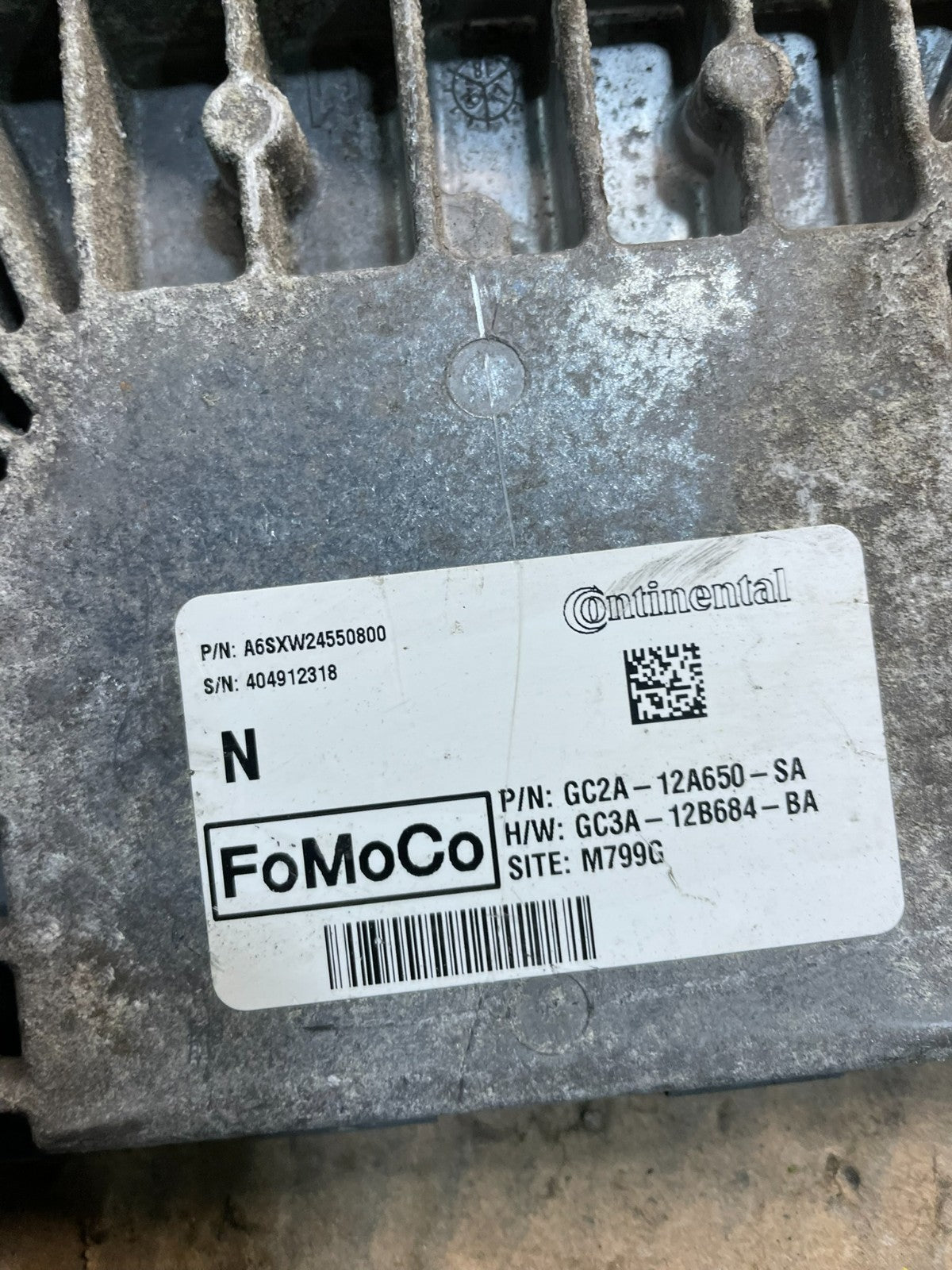 2015 Ford Econoline E-Series  Engine Control Module Computer  ECU ECM U2056 DG3