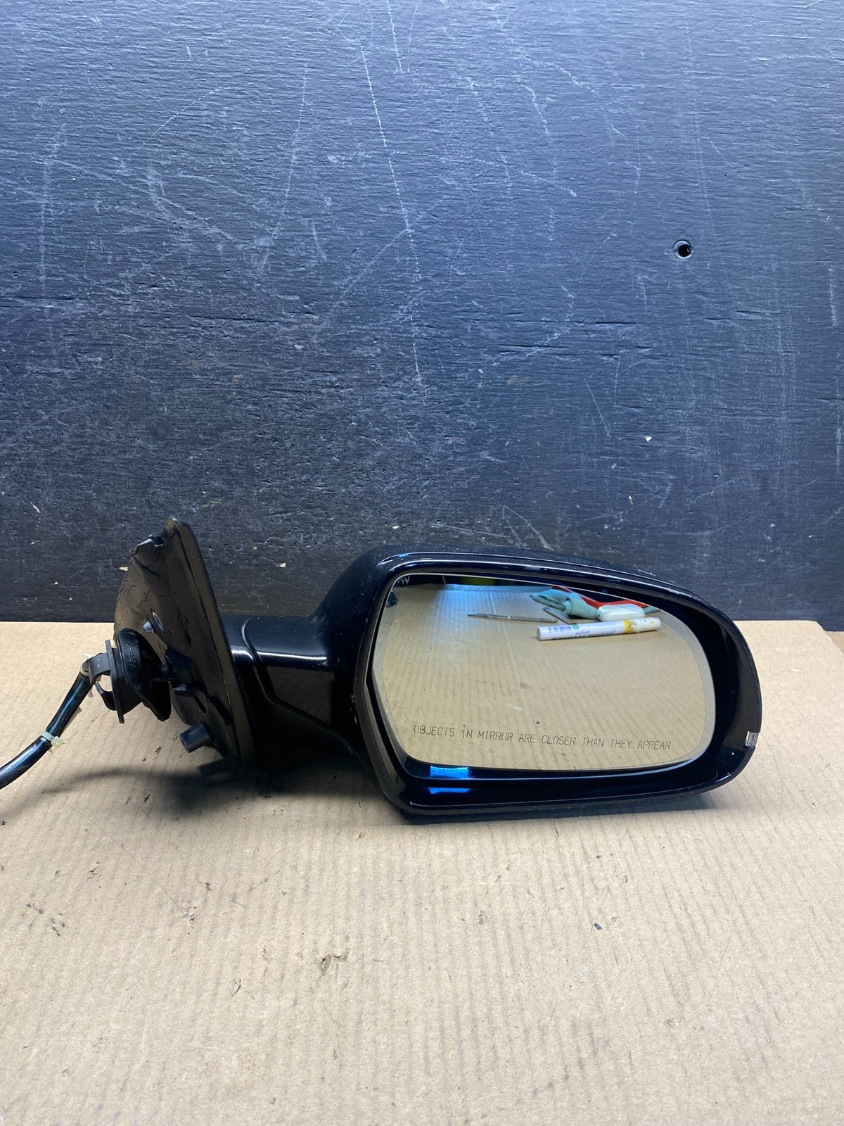 2009 to 2012 Audi A4 Right Passenger RH View Power Door Mirror AH4527 DW9