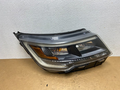 2016-2019 Ford Explorer Right Passenger Led Black Headlight W/Module AD4627 DW0