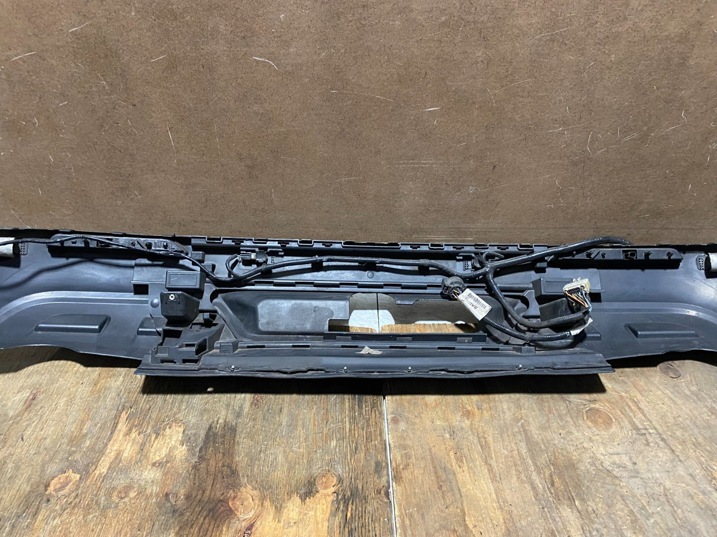 Damaged 2020 to 2023 Ford Explorer Police Interceptor Rear Bumper Cover AE36566