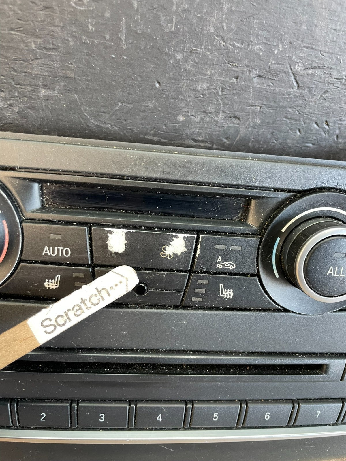 2011 - 2014 Bmw X3 AC Heater Climate Control Temperature Panel Trim Oe AC2297 DG3