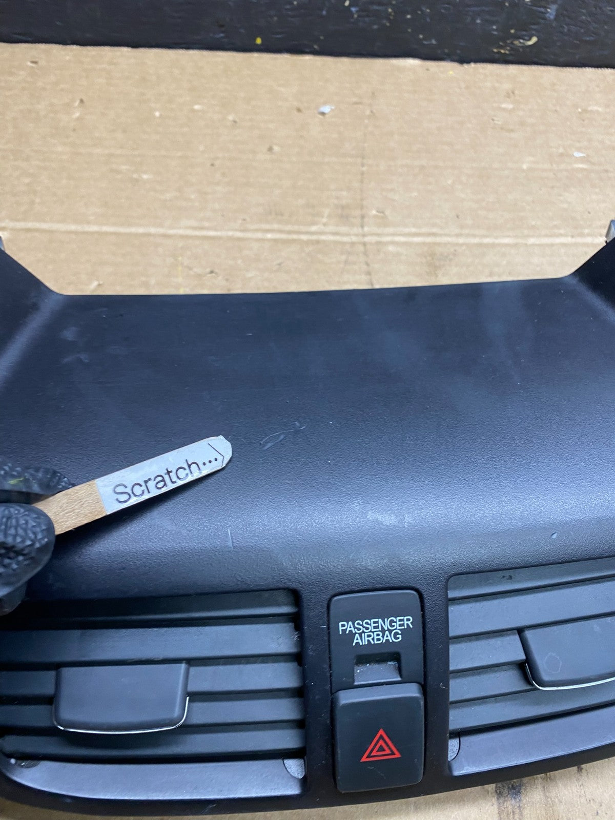 2007 2008 2009 Acura Mdx Center Console Upper Air Vent Hazard Trim OEM W6613 DG1