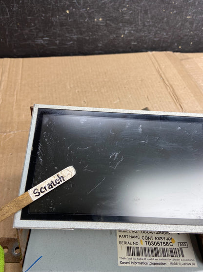 2011 - 2013 Nissan Murano Radio CD Gps Screen Navigation Display AF6104 DG4