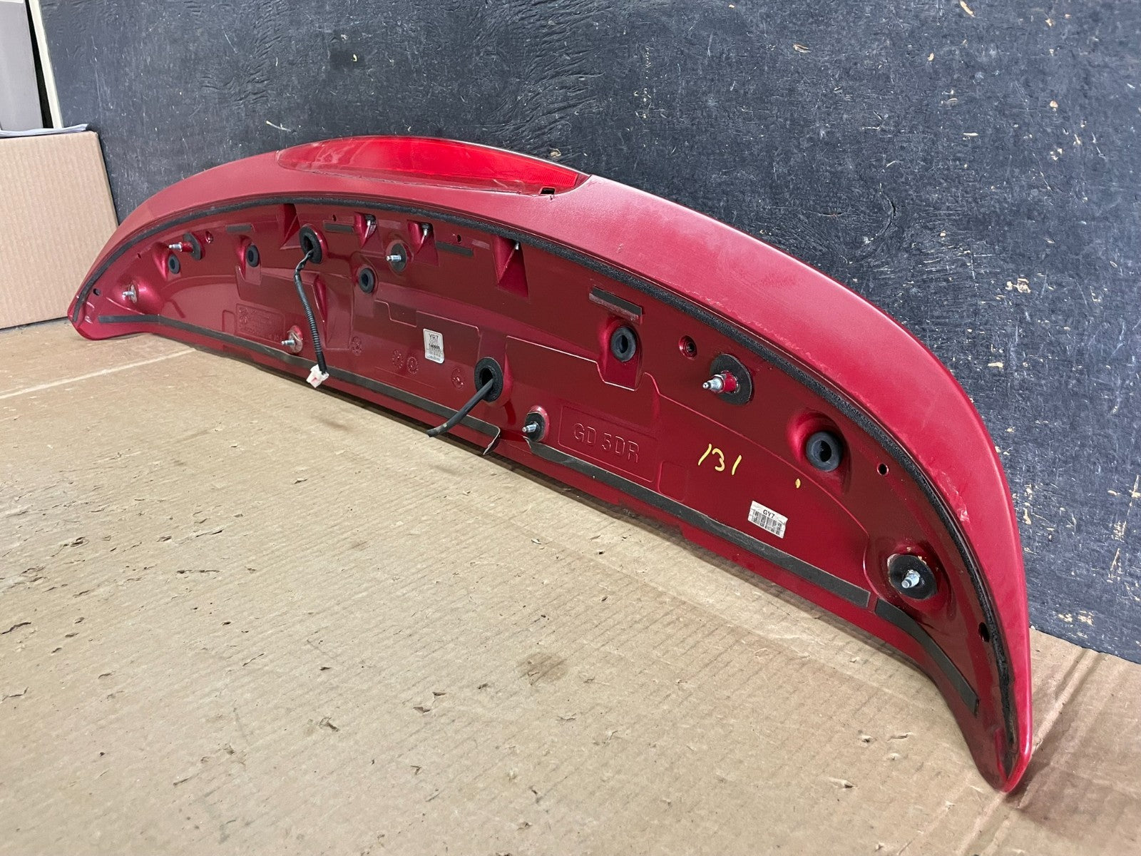 2013 to 2016 Hyundai Elantra GT Rear Spoiler Trunk Wing OEM AB3145 DG8