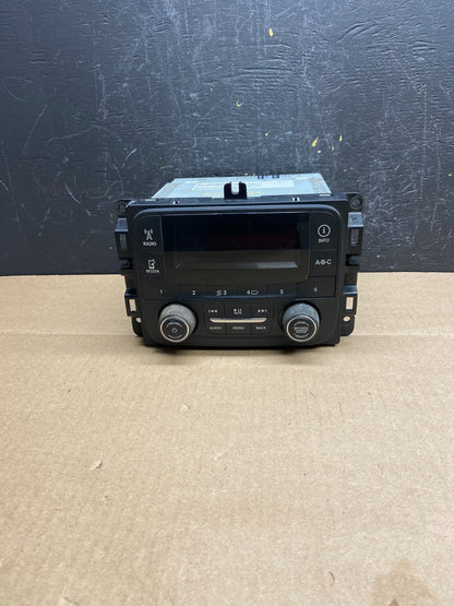 2015 to 2016 Dodge Ram 1500 Radio Screen Display AM/FM Player AC6136 DG0