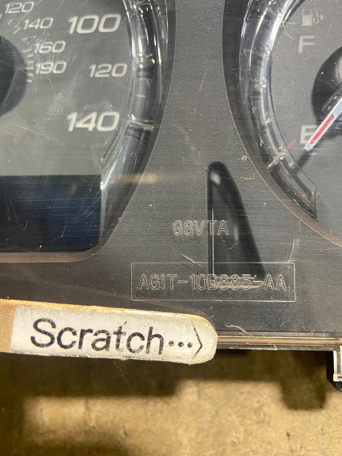 2011 2012  Ford Taurus Speedometer Instrument Cluster Gauges y37801