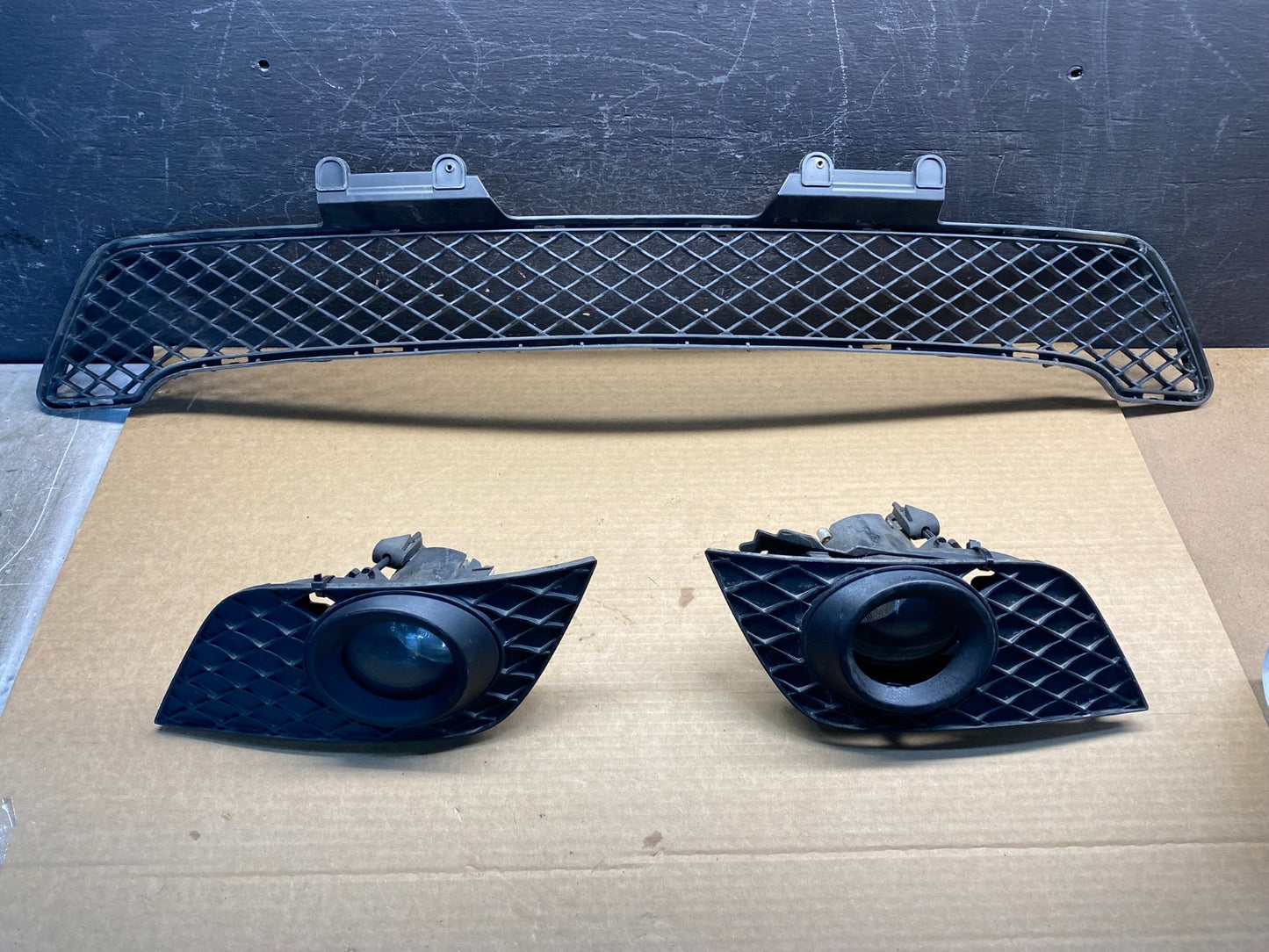2008 2011 Mercedes Benz ML350 ML550 Front Upper Fog Light Grill Grille AF7507 DG1