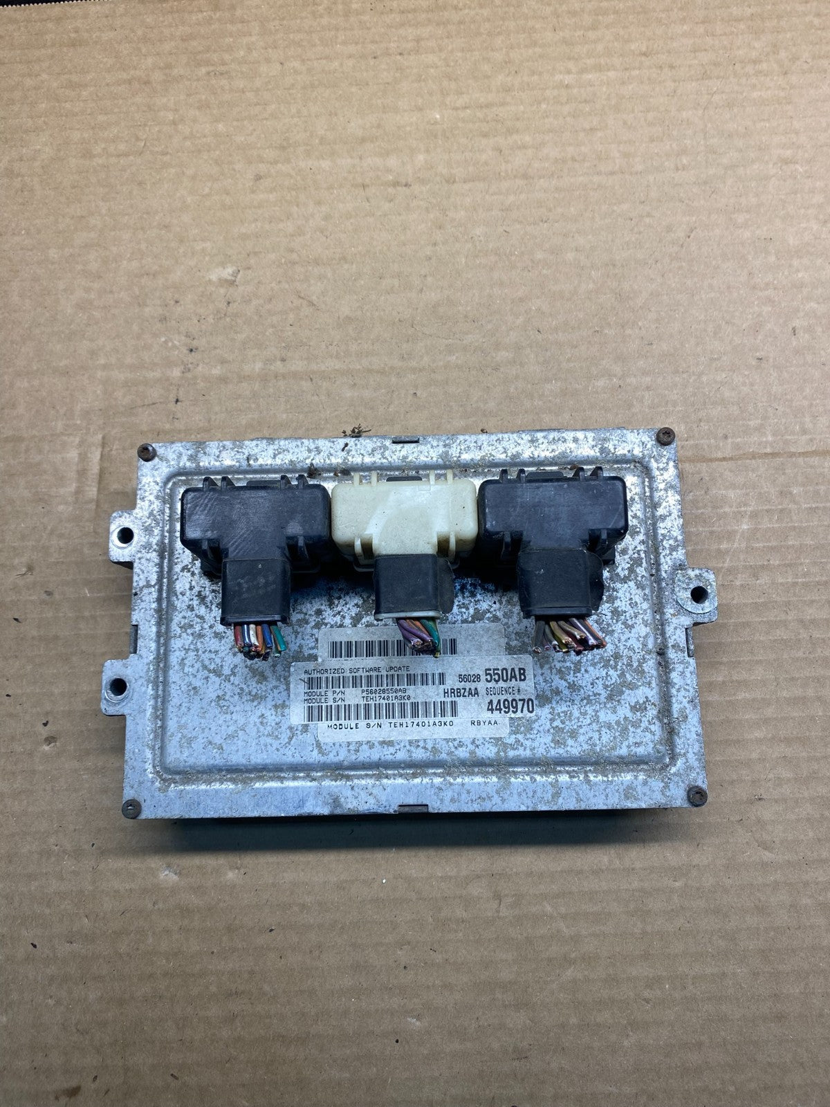 2001 Dodge Ram 1500 Engine Computer 5.9L ECM ECU af7760 DG0