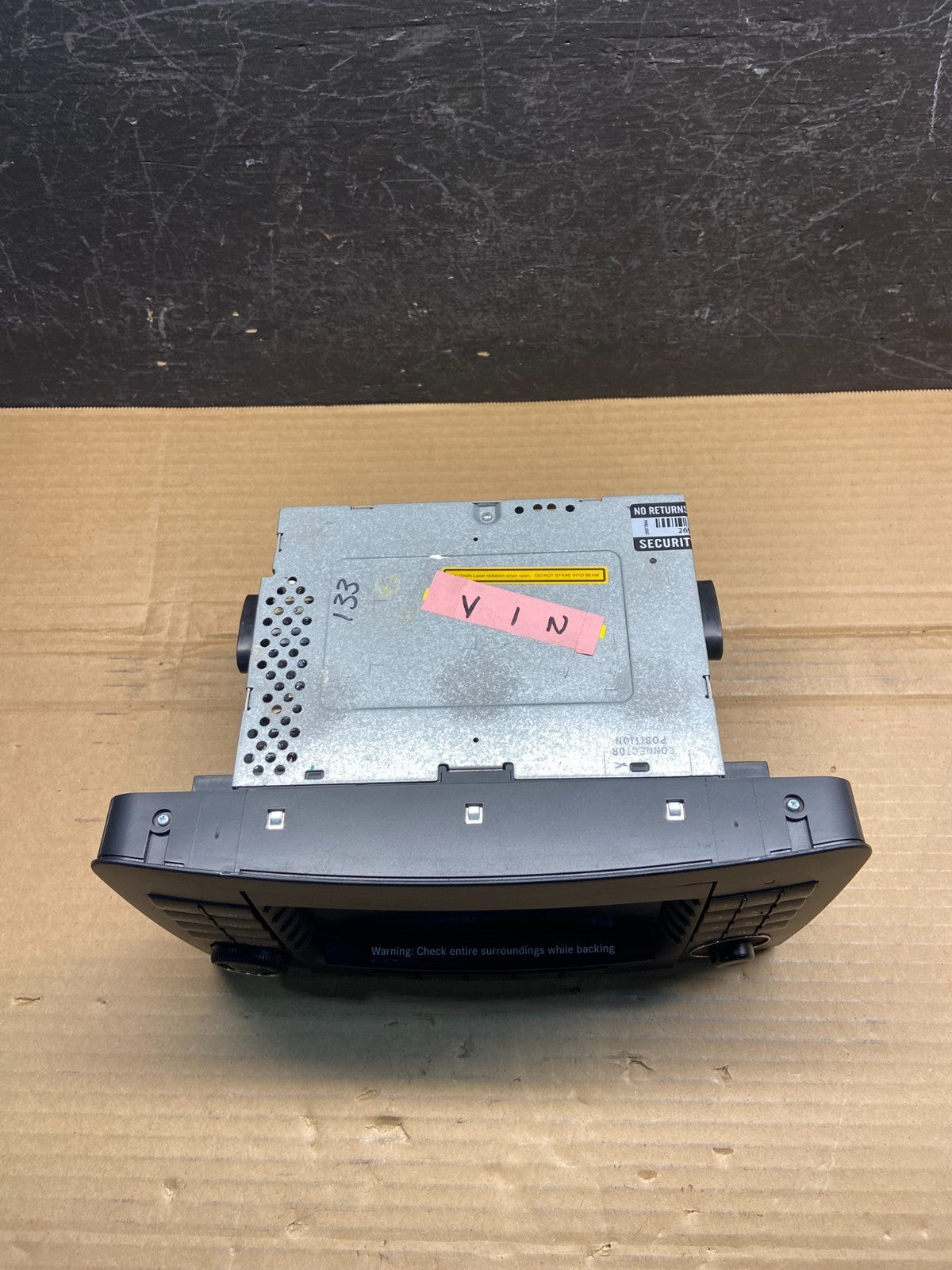 2006 2007 2008 Mercedes ML350 GL450 Radio Navigation Screen Display ae2545 DG3
