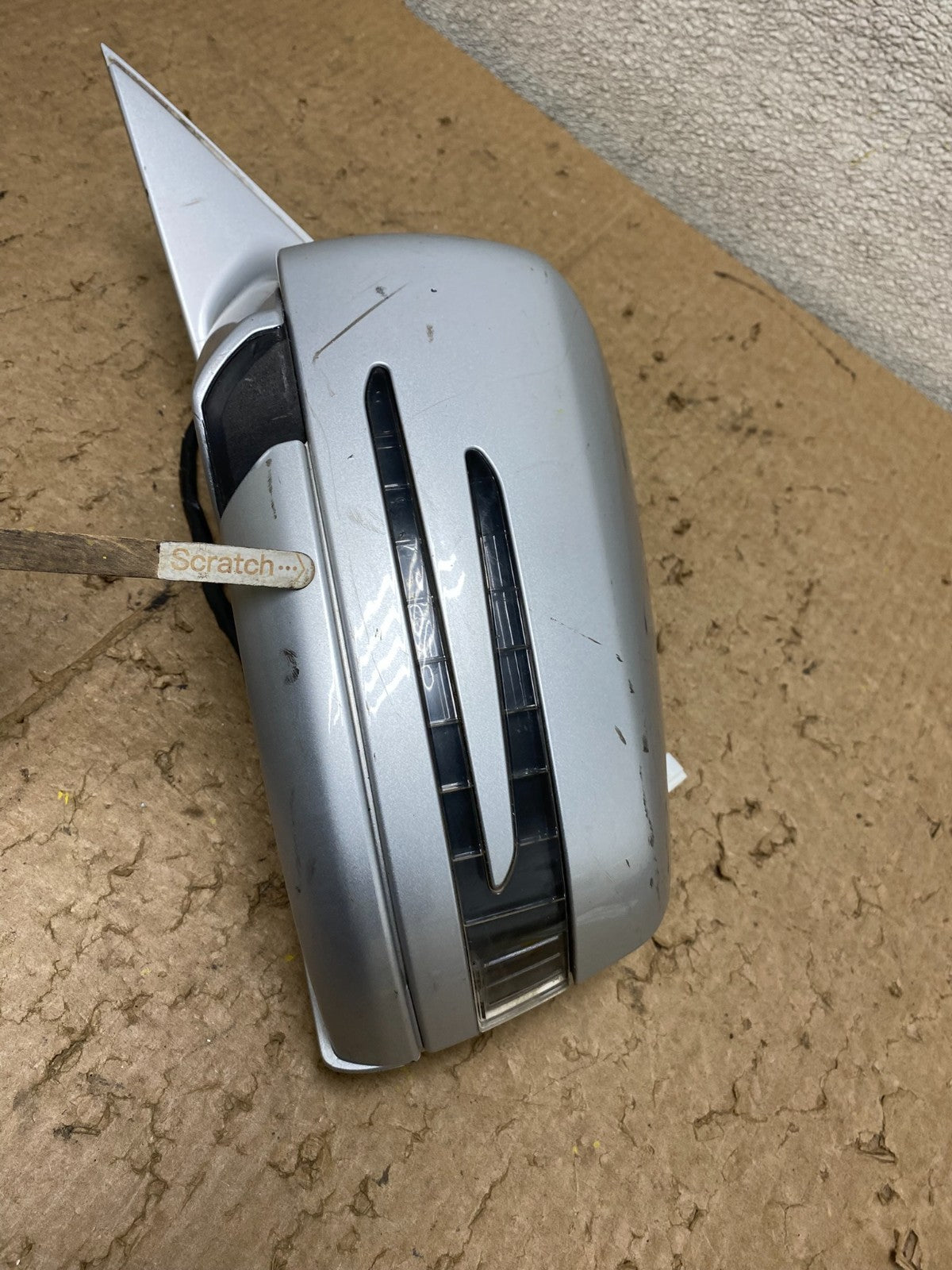 2010 to 2013 Mercedes W221 S550 Side Rear View Door Mirror Left Side V46314