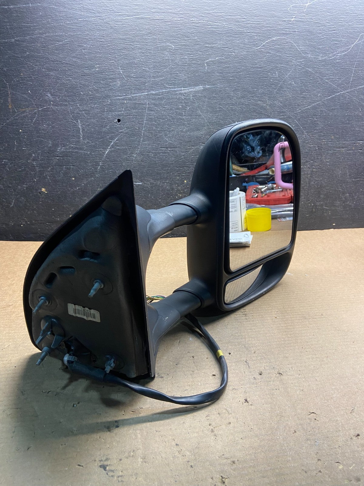 1999 to 2007 Ford F250 F350 F450 Right Passenger Tow Door View Mirror AA0633 MS9