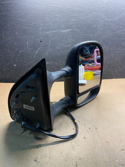 1999 to 2007 Ford F250 F350 F450 Right Passenger Tow Door View Mirror AA0633 MS9