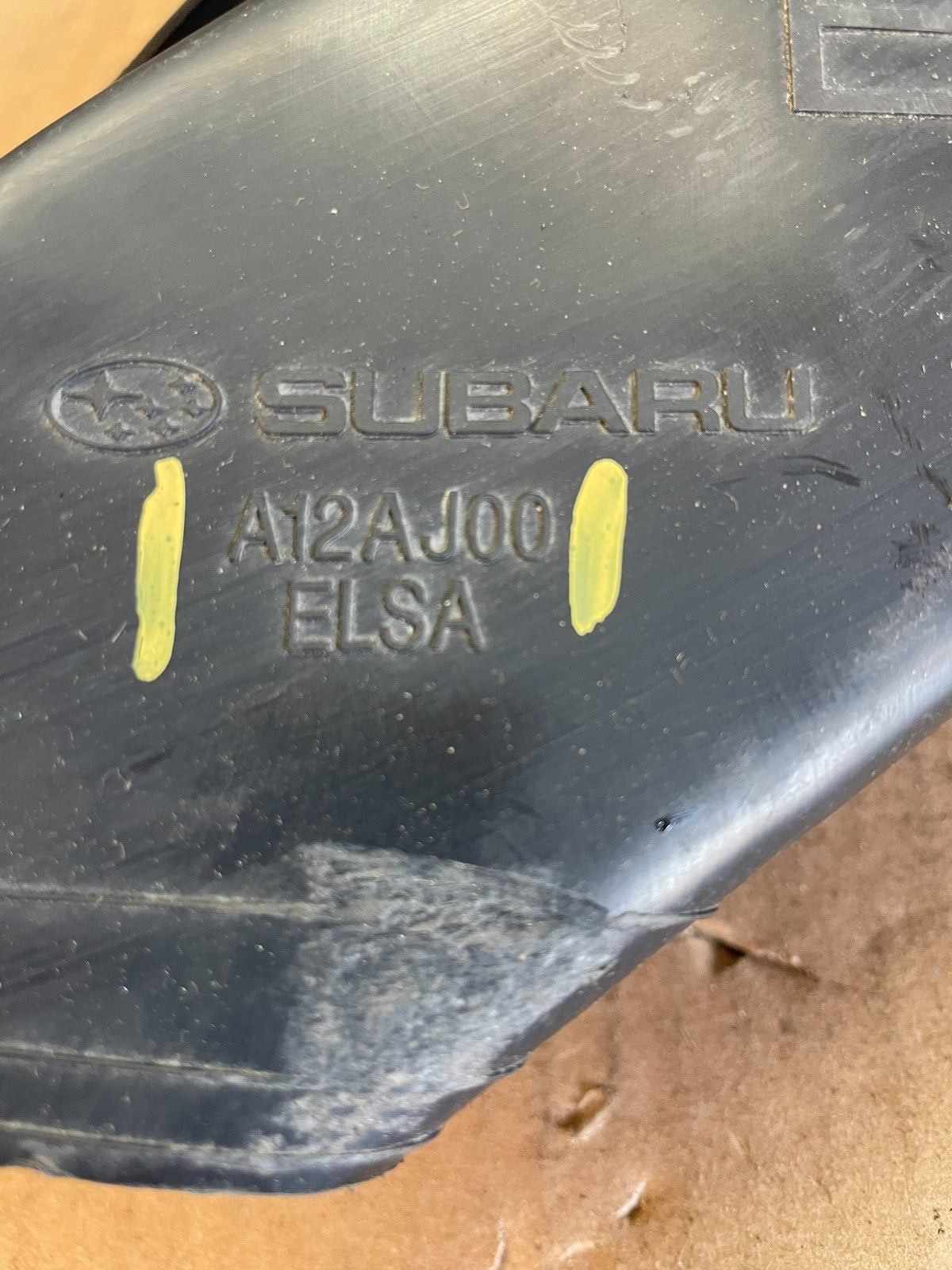 2010-2012 Subaru Legacy Outback Air Intake Duct Cleaner Tube AD8601 DG6