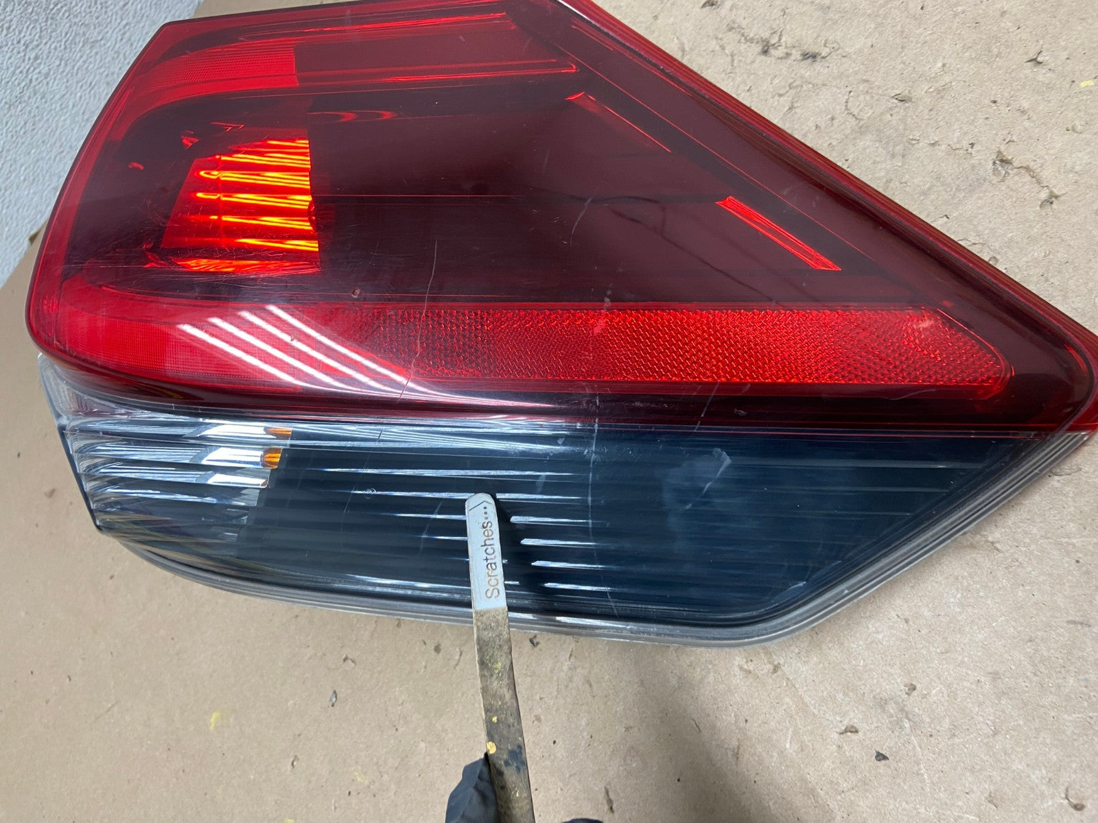 2017 - 2020 Nissan Rogue Outer Right Passenger RH Side Tail Light AG5482 LK3