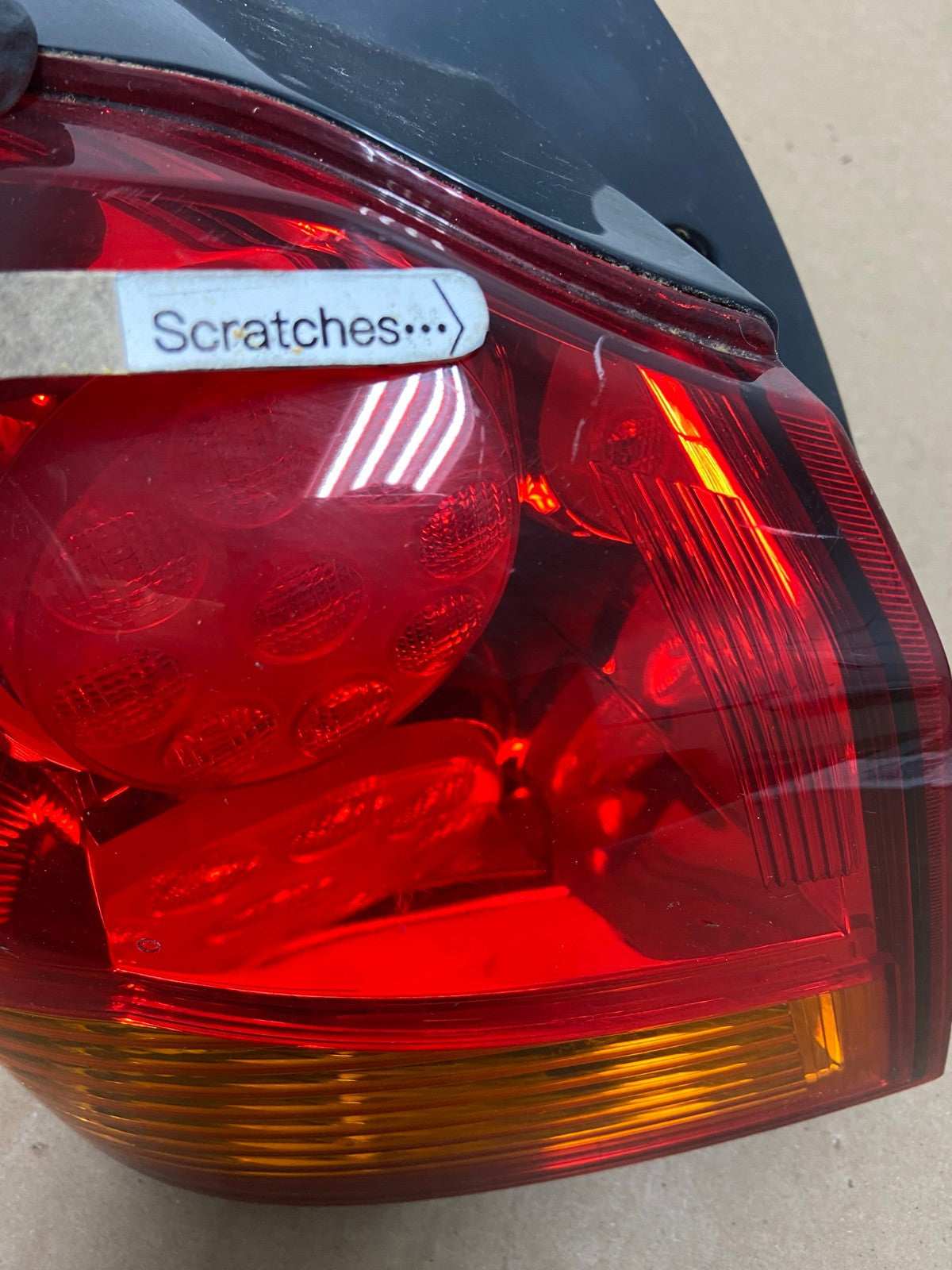 2010 to 2018 Mitsubishi Outlander Sport Left Driver LH Tail Light Oem AC5546 LK3