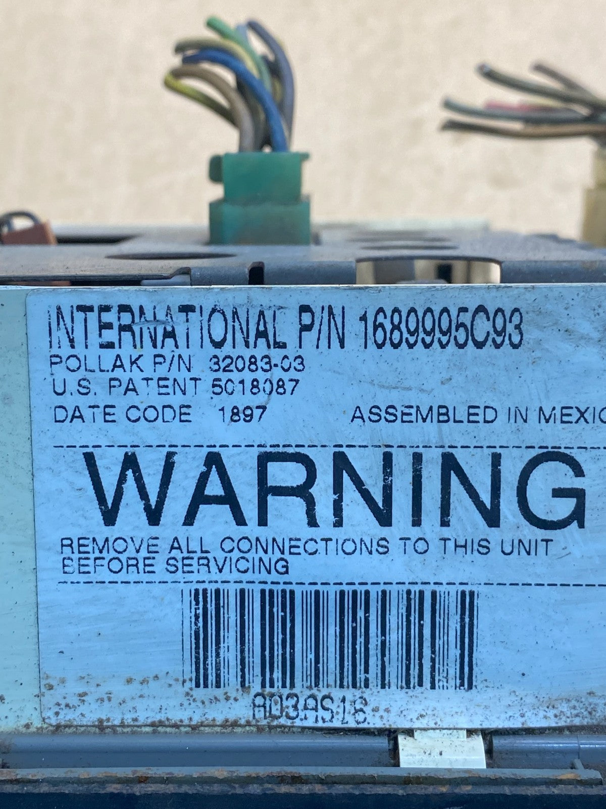 19989-1996 International Truck 4700 4900 Speedometer Gauge AH6959 DG6